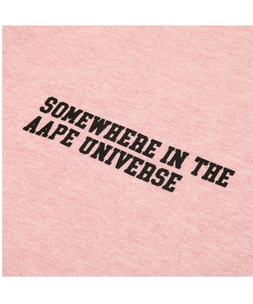 AAPE BY A BATHING APE（エーエイプバイアベイシングエイプ）の「AAPE FANCY MAIN TEE（Tシャツ/カットソー・メンズ・ピンク・LARGE/MEDIUM/SMALL/X-LARGE）」の4枚目の写真