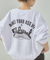 【ISNESS MUSIC/イズネス ミュージック】SALSOUL CREW NECK スウェット