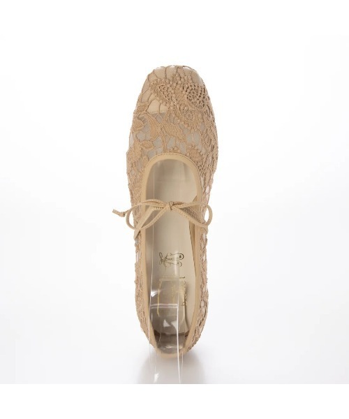 Launa lea(ラウナレア)の「【26春夏】フラワーチュールバレエシューズ(B7612A)(バレエシューズ・レディース・モカ/アイボリー/ブラック・22.0cm/22.5cm/24.0cm/23.0cm/24.5cm/23.5cm/25.0cm)」の8枚目の写真
