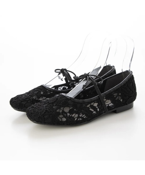 Launa lea(ラウナレア)の「【26春夏】フラワーチュールバレエシューズ(B7612A)(バレエシューズ・レディース・モカ/アイボリー/ブラック・22.0cm/22.5cm/24.0cm/23.0cm/24.5cm/23.5cm/25.0cm)」の17枚目の写真