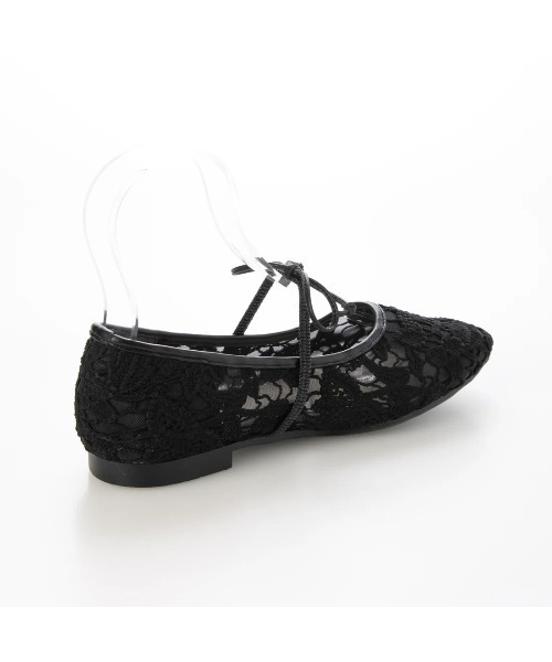 Launa lea(ラウナレア)の「【26春夏】フラワーチュールバレエシューズ(B7612A)(バレエシューズ・レディース・モカ/アイボリー/ブラック・22.0cm/22.5cm/24.0cm/23.0cm/24.5cm/23.5cm/25.0cm)」の19枚目の写真