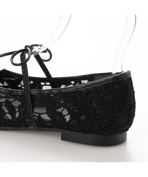 Launa lea(ラウナレア)の「【26春夏】フラワーチュールバレエシューズ(B7612A)(バレエシューズ・レディース・モカ/アイボリー/ブラック・22.0cm/22.5cm/24.0cm/23.0cm/24.5cm/23.5cm/25.0cm)」の21枚目の写真