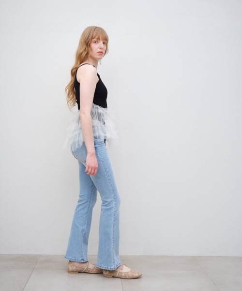 Launa lea(ラウナレア)の「【26春夏】フラワーチュールバレエシューズ(B7612A)(バレエシューズ・レディース・モカ/アイボリー/ブラック・22.0cm/22.5cm/24.0cm/23.0cm/24.5cm/23.5cm/25.0cm)」の20枚目の写真