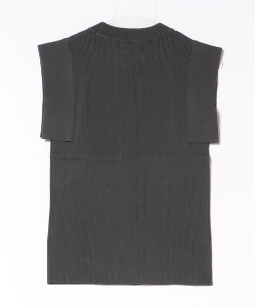 CLANE（クラネ）の「CLANE SQUARE SLEEVE KNIT TOPS（ニット/セーター・レディース・ホワイト・2/1）」の2枚目の写真