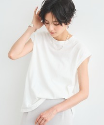 BARNYARDSTORM / リネンフレンチスリーブTシャツ/ハンドウォッシャブル【JAPAN FABRIC】