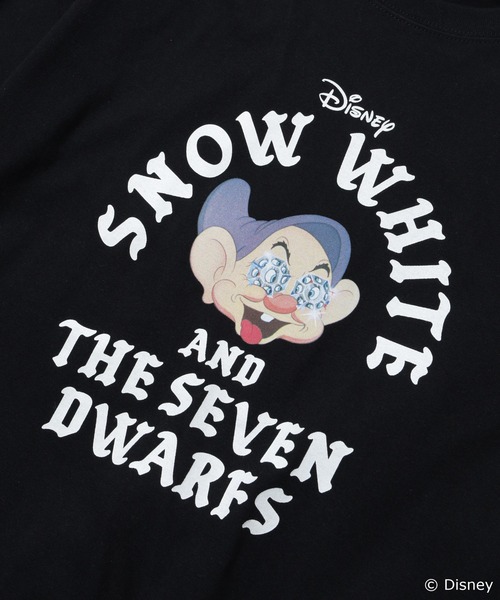 Disney（ディズニー）の「Snow White / Dwafs S/S TEE（Tシャツ/カットソー・メンズ・イエロー/ブラック/ホワイト・M/XL/L）」の16枚目の写真