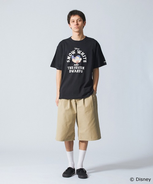 Disney（ディズニー）の「Snow White / Dwafs S/S TEE（Tシャツ/カットソー・メンズ・イエロー/ブラック/ホワイト・M/XL/L）」の10枚目の写真