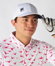 FILA GOLF（フィラゴルフ ）の「【FILA GOLF:フィラゴルフ】ロゴキャップ　ゴルフ（キャップ）」
