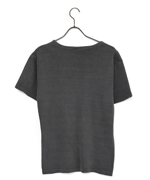 RUDOL(ルドル)の「『RUDOL/ルドル』ピグメント加工テレコVネックTEE(Tシャツ/カットソー・メンズ・ブラウン/チャコール・L/M)」の10枚目の写真