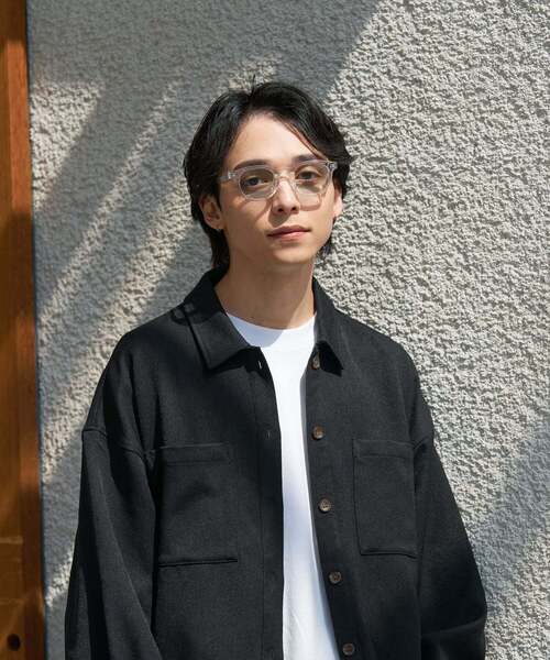 Zoff（ゾフ）の「【WEB限定】SUNCUTGlasses/UV100%CUT ウェリントン型 サングラスカラーレンズ 太縁フレーム おしゃれ 紫外線対策 UVカット 男女兼用 メンズ レディース 男性用 女性用 ユニセックス｜Zoff｜TREND SUNGLASSES（サングラス・レディース・ライトイエロー/ブラック系その他3/ブラック系その他/クリア/ブラウン系その他5/ブラック系その他2/ブラック/ライトグレー系・FREE）」の8枚目の写真