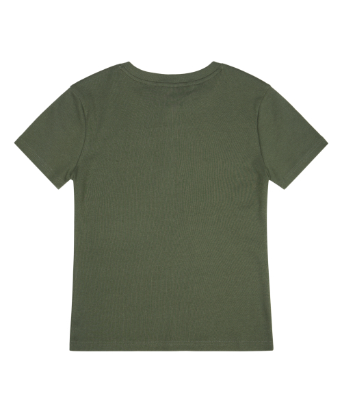 AAKAM（アーカム）の「Shield Henry Neck Half Top (Khaki)（Tシャツ/カットソー・レディース・その他・1/2/3）」の2枚目の写真