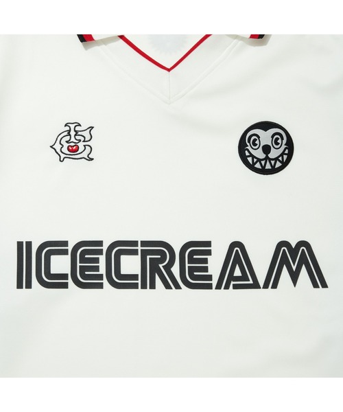 ICECREAM(アイスクリーム)の「LS FOOTBALL SHIRT(Tシャツ/カットソー・メンズ・ブラック/ホワイト・LARGE/MEDIUM)」の9枚目の写真