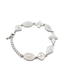 OGARP（オガープ）の「Mix Symbol Bracelet Silver（ブレスレット）」
