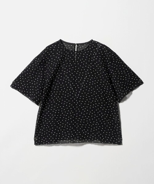BEAUTY&YOUTH UNITED ARROWS(ビューティーアンドユースユナイテッドアローズ)の「ドットシアー ショートスリーブ ブラウス ウォッシャブル(シャツ/ブラウス・レディース・ライム/ホワイト/ブラック・FREE)」の17枚目の写真
