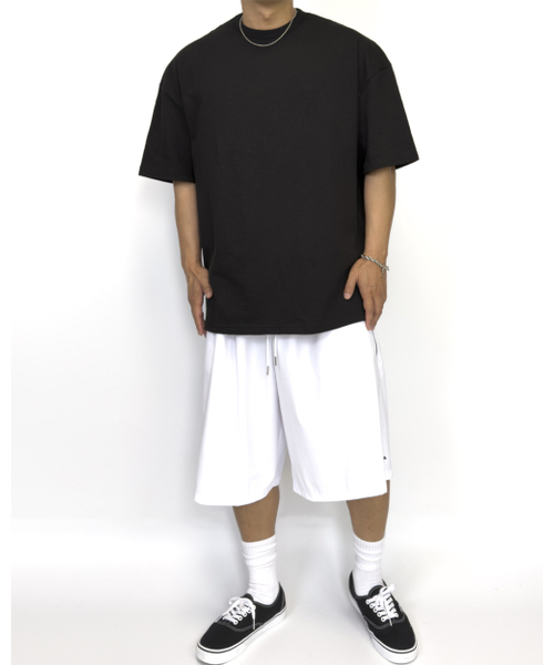 PACIENCIA(パシエンシア)の「無地オーバーサイズスラブ半袖BLACK(Tシャツ/カットソー・メンズ・その他・LARGE/X-LARGE/XX-LARGE)」の2枚目の写真