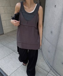 basic 5color lib tank / ベーシック5カラーリブタンクトップ