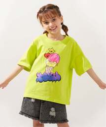 X-girl Stages | 【接触冷感】キラッキーアイスクリーム 半袖Tシャツ(Tシャツ/カットソー)