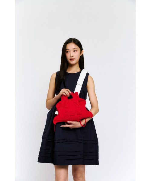 PLEATSMAMA(プリーツママ)の「【PLEATSMAMA(プリーツママ)】WISH BAG(トートバッグ・レディース・ブラウン/レッド/ダークパープル/ワインレッド/ベージュ系その他2・FREE)」の7枚目の写真