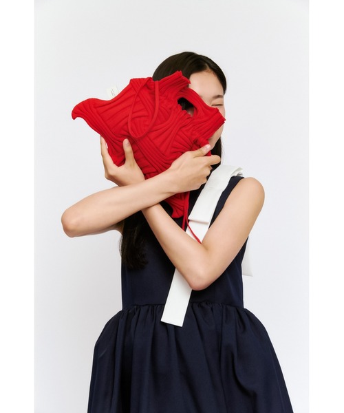 PLEATSMAMA(プリーツママ)の「【PLEATSMAMA(プリーツママ)】WISH BAG(トートバッグ・レディース・ブラウン/レッド/ダークパープル/ワインレッド/ベージュ系その他2・FREE)」の12枚目の写真