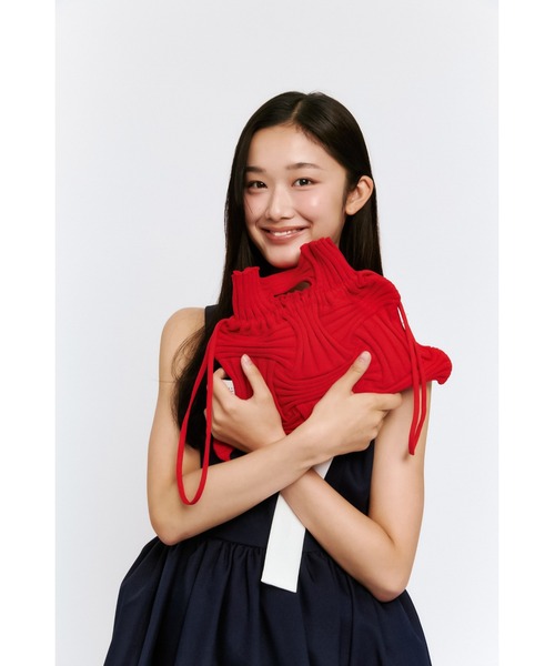 PLEATSMAMA(プリーツママ)の「【PLEATSMAMA(プリーツママ)】WISH BAG(トートバッグ・レディース・ブラウン/レッド/ダークパープル/ワインレッド/ベージュ系その他2・FREE)」の13枚目の写真