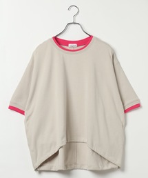 LEPSIM | 配色リブプルオーバーSS　687249(Tシャツ/カットソー)