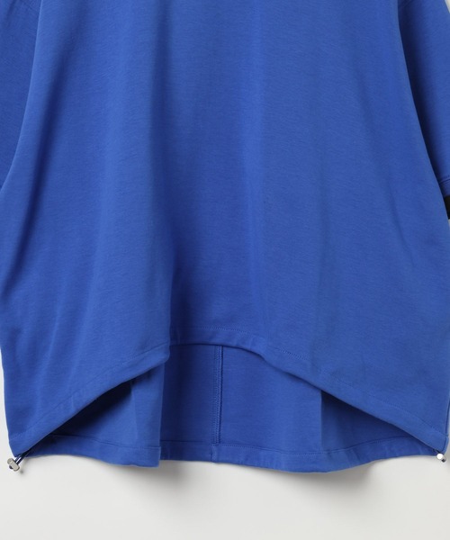 LEPSIM(レプシィム)の「配色リブプルオーバーSS 687249(Tシャツ/カットソー・レディース・グレイッシュベージュ/ブルー/ブラウン/ブラック・FREE)」の10枚目の写真