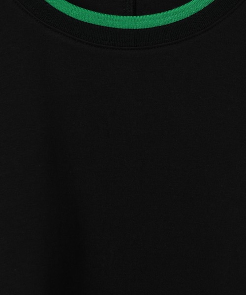 LEPSIM(レプシィム)の「配色リブプルオーバーSS 687249(Tシャツ/カットソー・レディース・グレイッシュベージュ/ブルー/ブラウン/ブラック・FREE)」の5枚目の写真