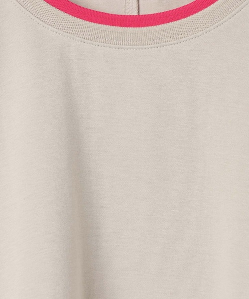 LEPSIM(レプシィム)の「配色リブプルオーバーSS 687249(Tシャツ/カットソー・レディース・グレイッシュベージュ/ブルー/ブラウン/ブラック・FREE)」の6枚目の写真