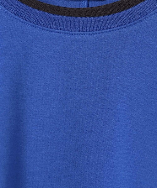 LEPSIM(レプシィム)の「配色リブプルオーバーSS 687249(Tシャツ/カットソー・レディース・グレイッシュベージュ/ブルー/ブラウン/ブラック・FREE)」の8枚目の写真