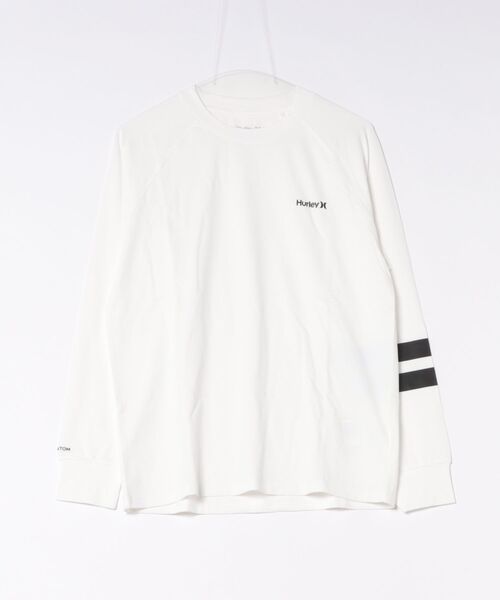 Hurley （ハーレー）の「【Hurley:ハーレー】ファントムアスレティックウェアロングTシャツ　PHANTOM PP ATHLETIC LS TEE（Tシャツ/カットソー・メンズ・ホワイト/ブラック・LARGE/MEDIUM/SMALL/X-LARGE）」の7枚目の写真