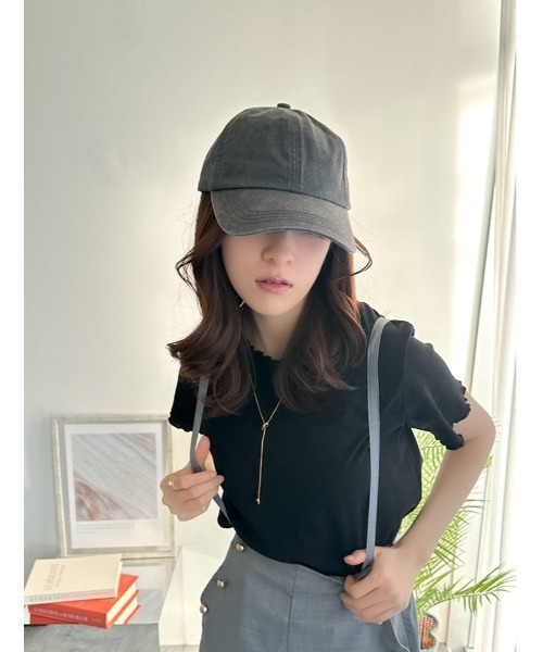 fifth(フィフス)の「シンプルメロー半袖カットソー(Tシャツ/カットソー・レディース・グレー/ブラック/ホワイト・M)」の21枚目の写真