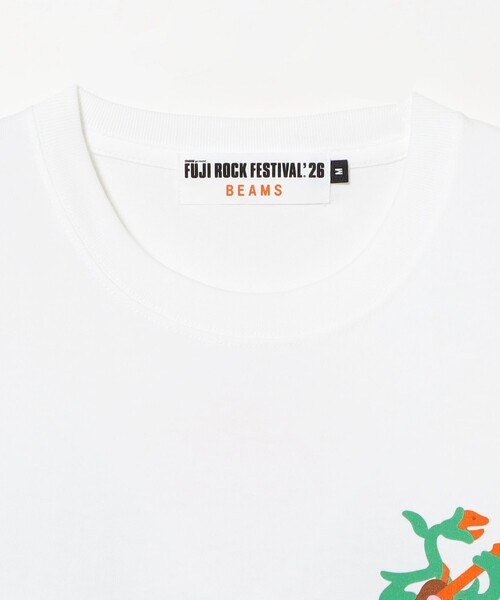 BEAMS(ビームス)の「〈MEN〉FUJI ROCK FESTIVAL'26 / Takahashi Ayumi / The Monster Band TEE(Tシャツ/カットソー・メンズ・ホワイト・M/L/XL/XXL)」の6枚目の写真