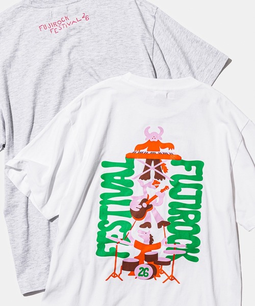BEAMS(ビームス)の「〈MEN〉FUJI ROCK FESTIVAL'26 / Takahashi Ayumi / The Monster Band TEE(Tシャツ/カットソー・メンズ・ホワイト・M/L/XL/XXL)」の1枚目の写真