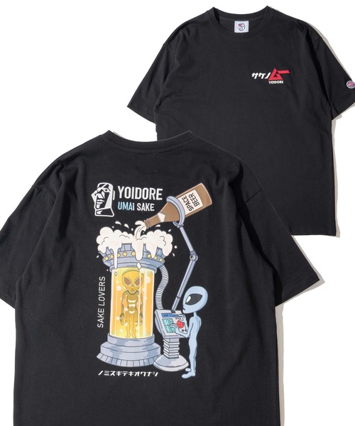 ADPOSION(アドポーション)の「【YOIDORE】月刊ムー コラボ TEE(Tシャツ/カットソー・メンズ・ライトグリーン/ホワイト/ブラック・MEDIUM/X-LARGE/LARGE)」の1枚目の写真
