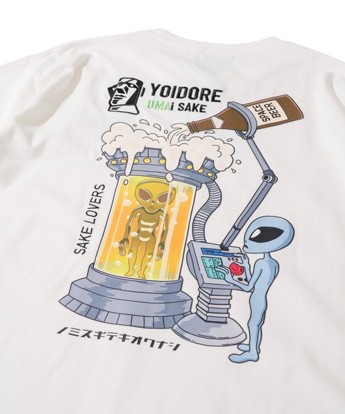ADPOSION(アドポーション)の「【YOIDORE】月刊ムー コラボ TEE(Tシャツ/カットソー・メンズ・ライトグリーン/ホワイト/ブラック・MEDIUM/X-LARGE/LARGE)」の13枚目の写真