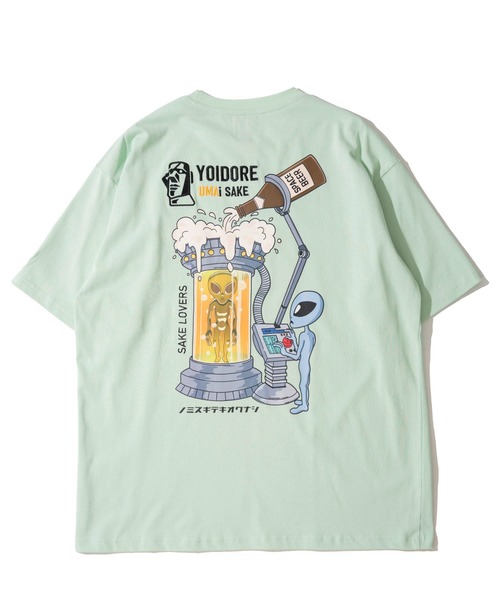 ADPOSION(アドポーション)の「【YOIDORE】月刊ムー コラボ TEE(Tシャツ/カットソー・メンズ・ライトグリーン/ホワイト/ブラック・MEDIUM/X-LARGE/LARGE)」の10枚目の写真