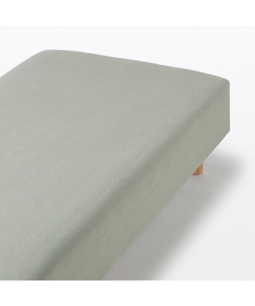 シーツ 洗いざらしボックスシーツ・SD 120×200×18‐28cm用（寝具