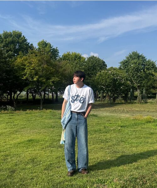 S'EST(エスイーエスティー)の「Ste Star T-shirts White(Tシャツ/カットソー・メンズ・ホワイト・SMALL/MEDIUM/LARGE)」の4枚目の写真