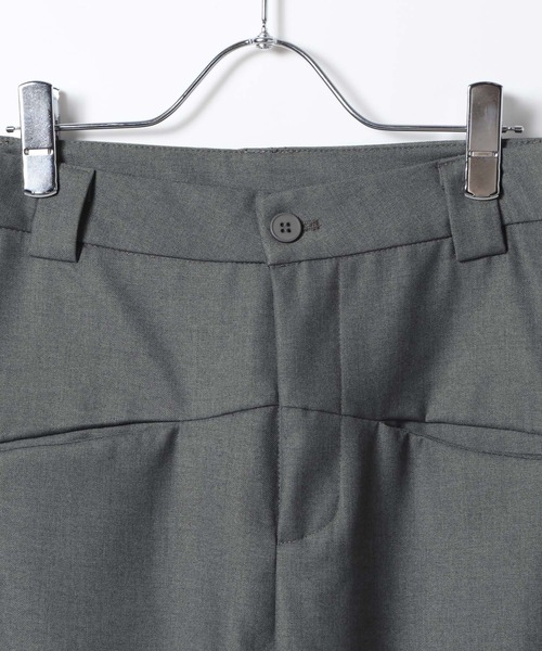 LAND MUSEUM(ランドミュージアム)の「LAND MUSEUM/デザインバレルパンツ(スラックス・メンズ・ブラック/グレー・LARGE/MEDIUM)」の15枚目の写真