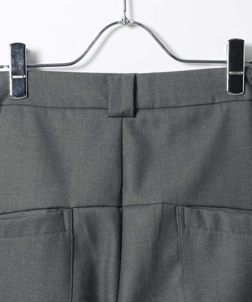 LAND MUSEUM(ランドミュージアム)の「LAND MUSEUM/デザインバレルパンツ(スラックス・メンズ・ブラック/グレー・LARGE/MEDIUM)」の18枚目の写真
