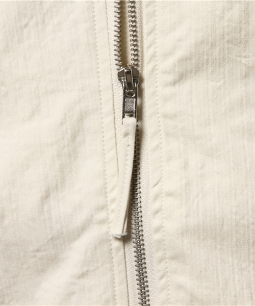WHO'S WHO gallery(フーズフーギャラリー)の「異素材切替MA-1(ブルゾン・メンズ・アイボリー/グレー・LARGE/MEDIUM)」の3枚目の写真