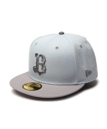 NEW ERA（ニューエラ）の「ニューエラ【NEW ERA】-  オリックス バファローズ キャップ【ORIX Buffaloes - 59FIFTY NPB GRAY/SNOW GRY 14388844】（キャップ）」
