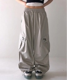 COIRIS（コイリス）の「◇COIRIS◇ブランド直輸入正規品 BIENNO PARACHUTE WIDE CARGO PANTS BIENNO パラシュート ワイド カーゴ パンツ（カーゴパンツ）」