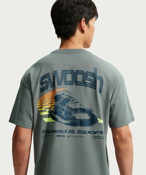 NIKE(ナイキ)の「ナイキ スポーツウェア Tシャツ / Nike Sportswear T-Shirt IM3778-084 Smoke Grey(Tシャツ/カットソー・メンズ・グレー系その他・L/2XL/XL/S/M)」の2枚目の写真