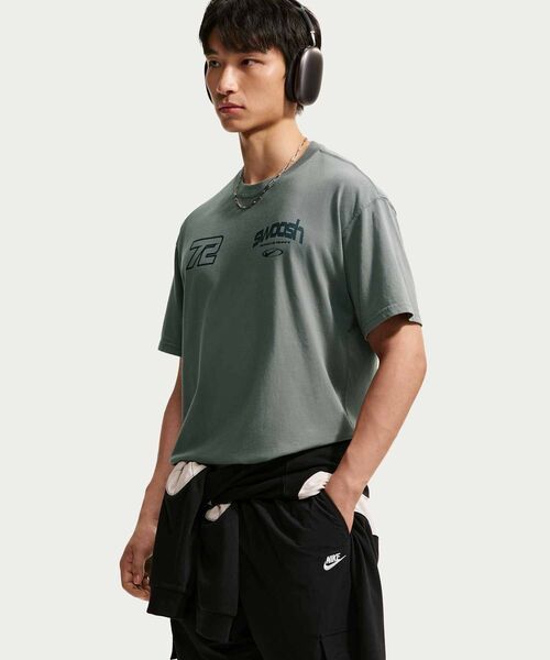 NIKE(ナイキ)の「ナイキ スポーツウェア Tシャツ / Nike Sportswear T-Shirt IM3778-084 Smoke Grey(Tシャツ/カットソー・メンズ・グレー系その他・L/2XL/XL/S/M)」の3枚目の写真