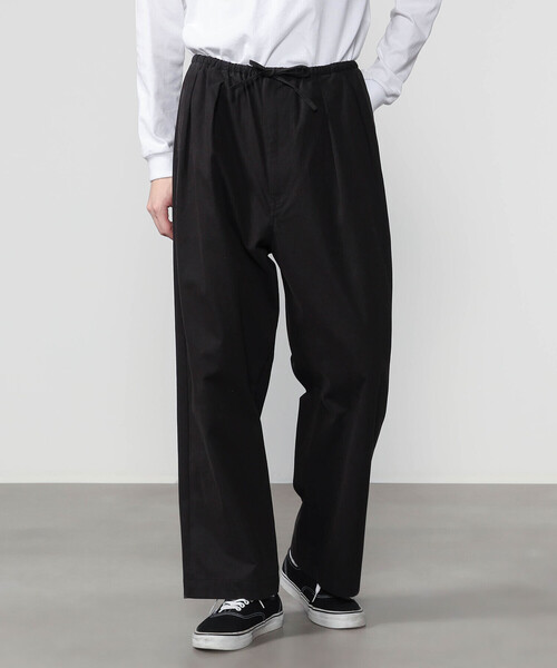 ORCIVAL(オーシバル)の「ORCIVAL | コットンナイロン ワイドイージーパンツ MEN(その他パンツ・メンズ・モカ/ブラック・3/5/4)」の8枚目の写真