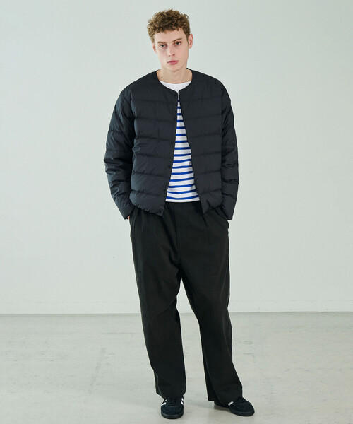 ORCIVAL(オーシバル)の「ORCIVAL | コットンナイロン ワイドイージーパンツ MEN(その他パンツ・メンズ・モカ/ブラック・3/5/4)」の4枚目の写真