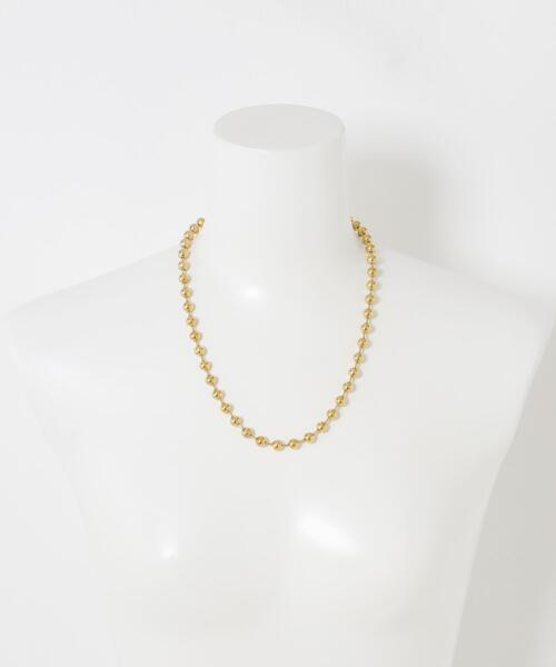 URBAN RESEARCH Sonny Label（アーバンリサーチサニーレーベル）の「ステンレスラージボールチェーンネックレス（ネックレス・レディース・ゴールド/シルバー・ONE）」の12枚目の写真