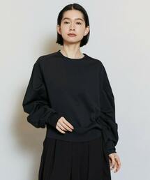 バルキーポリエステルニットトップス