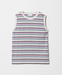 UNITED ARROWS | マルチボーダー ノースリーブ Tシャツ(タンクトップ)